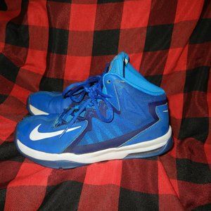 Nike Air Max Stutter Step 2 Youth Boys 4.5 Royal Blue Basketball Shoes Sneakers